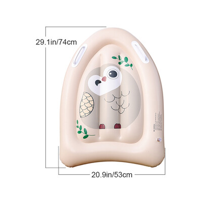 Kerge laste täispuhutav surfilaud käepidemega basseinipadjaga ujumine ujuv lainelaud, veespordimänguasjad lastele