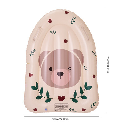 Kerge laste täispuhutav surfilaud käepidemega basseinipadjaga ujumine ujuv lainelaud, veespordimänguasjad lastele