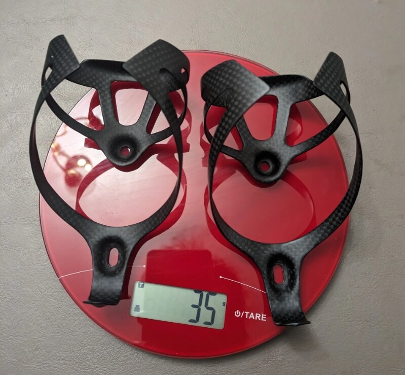 3K XXX Kerge jalgrattaga jalgrattaga sõitmiseks mõeldud süsinikpudeli puur 18g Mtb hoidik, must 3K süsinik-matt