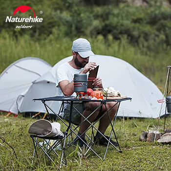 Σετ μαγειρικής για κάμπινγκ Naturehike Υπαίθρια κατσαρόλα για πικνίκ Υπερελαφρύ φορητό σκεύος μαγειρικής για πικνίκ 2-3 άτομα πεζοπορία Αντικολλητικές κατσαρόλες