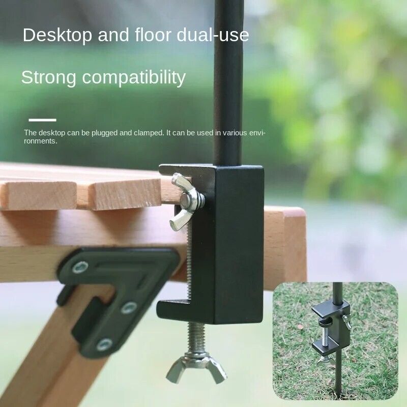 TARKA matkalaterna alus, eemaldatav alumiiniumsulamist valgusripid Valgustus laternahoidja õues matkamise kalapüügivarustus