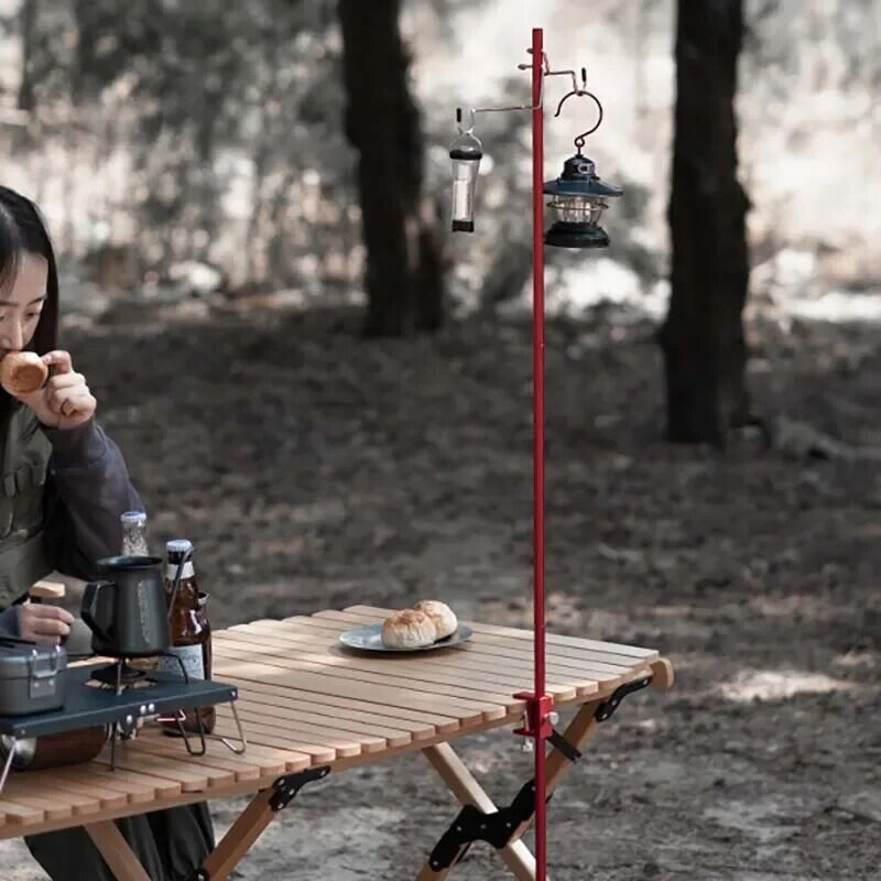 TARKA matkalaterna alus, eemaldatav alumiiniumsulamist valgusripid Valgustus laternahoidja õues matkamise kalapüügivarustus