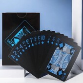 Първокласни водоустойчиви карти за игра PVC с кутия, идеални за тесте парти игри Класически магически трикове Инструмент Настолна игра Колекция подаръци