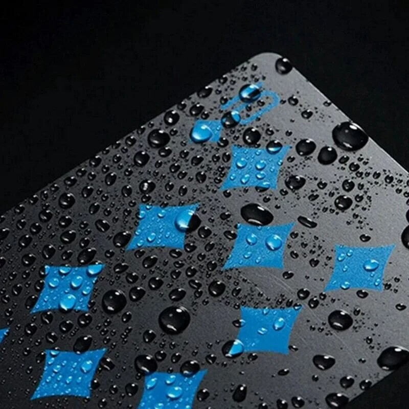 Първокласни водоустойчиви карти за игра PVC с кутия, идеални за тесте парти игри Класически магически трикове Инструмент Настолна игра Колекция подаръци