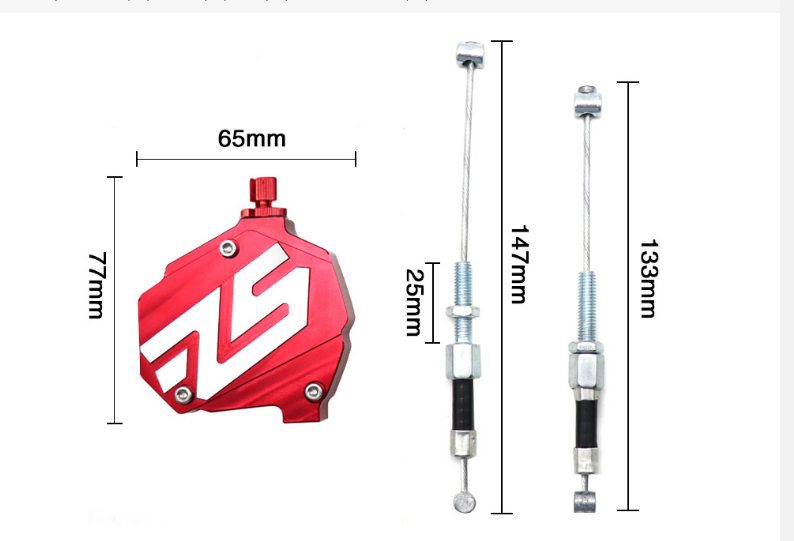 Αξεσουάρ τροποποίησης μοτοσικλέτας εκτός δρόμου ATV Συμπλέκτης Σετ χειριστηρίου χειρός CRF KTM