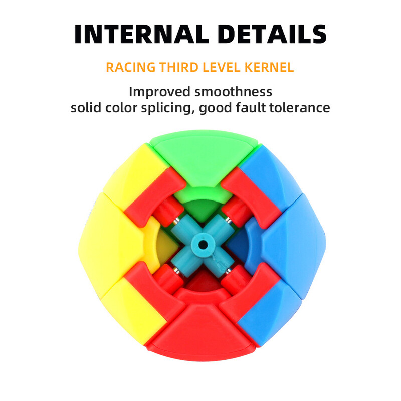 SENGSO Magic Cube Mastermorphix 2x2 3x3 Alien Series Специална форма Magic Cube Професия Пъзел Детски образователни играчки