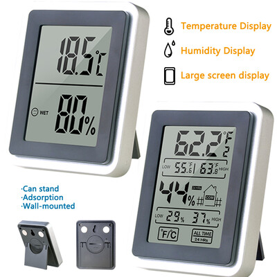 Novi mini LCD digitalni termometar Higrometar Temperatura unutarnje praktičan senzor temperature Mjerač vlage Mjerni instrumenti