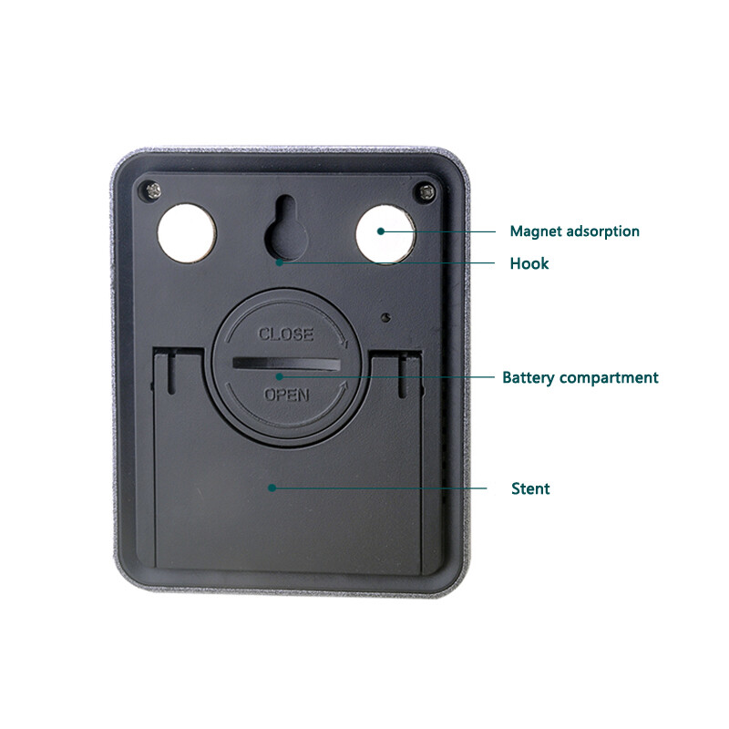 Noul Termometru Digital LCD Mini Higrometru Temperatură Interioară Convenabil Senzor de temperatură Contor de umiditate Instrumente de măsurare