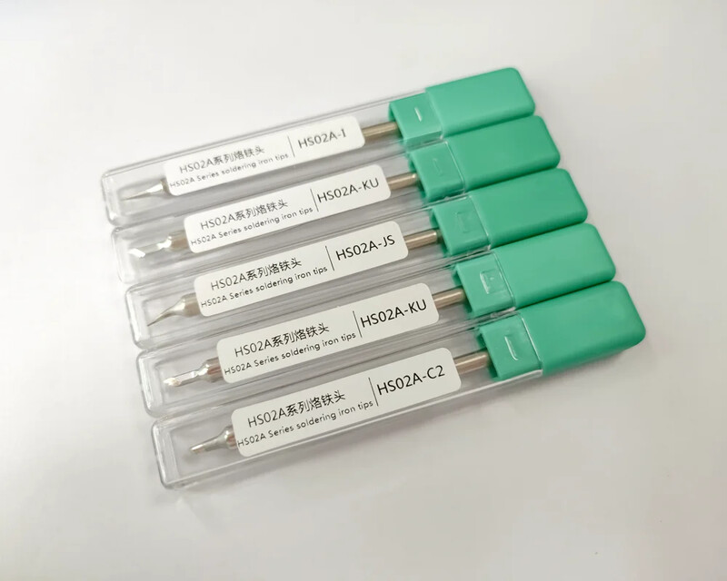 FNIRSI HS-02 seeria originaalne pealepressitav otsik jootekolbide jaoks Tarvikud Otsad Keevitusseadmed Cautin Sting HS02 komplektid