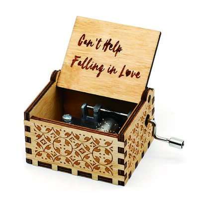 Kõige populaarsem puidust käsitsi vändaga muusikakarp Dragon Balli jõulukink sünnipäevaks, uusaastakingitus