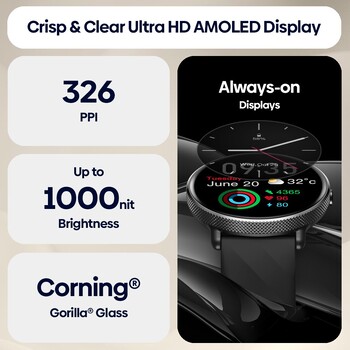 Έξυπνο ρολόι Zeblaze GTR 3 Pro Voice Calling AMOLED Display 316L Smartwatch Fitness από ανοξείδωτο ατσάλι για γυναίκες