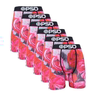 Moda 6 buc. Lenjerie de corp pentru bărbați cu imprimeu Boxer Cueca pentru bărbați Chiloți noi Lenjerie pentru bărbați Chiloți pentru bărbați Chiloți Boxer Slip sexy S-XXL