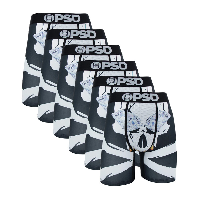 Moda 6 buc. Lenjerie de corp pentru bărbați cu imprimeu Boxer Cueca pentru bărbați Chiloți noi Lenjerie pentru bărbați Chiloți pentru bărbați Chiloți Boxer Slip sexy S-XXL