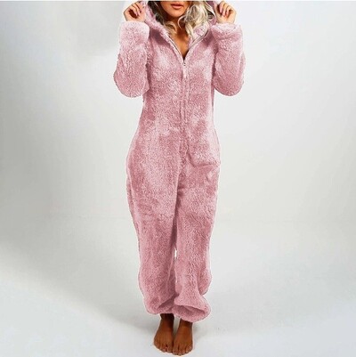 2022. aasta Fashion Onesies fliisist magamisriided, suures suuruses kapuutsiga komplektid naiste pidžaamad Täiskasvanutele talveks soojad pidžaamad, naiste S-5XL