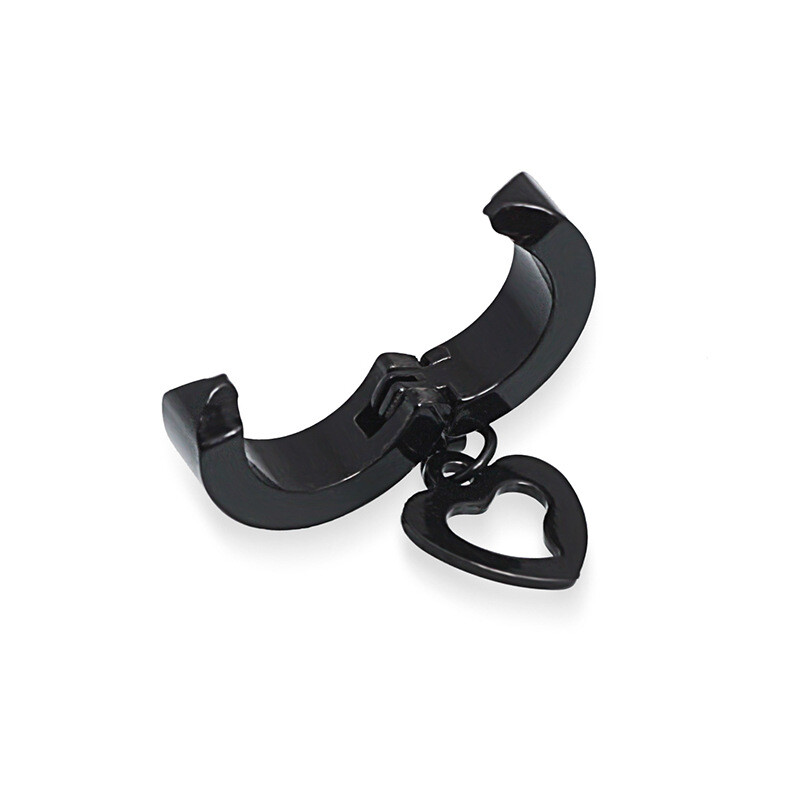 Jaapani ja Korea meeste ühekordne kõrvarõngas ilma augustamiseta, meeste võltskõrvarõngad, naiste kõrvaklambrid, moodne meeste moodne titaanist terasest kõrvarõngas ilma augustamiseta 