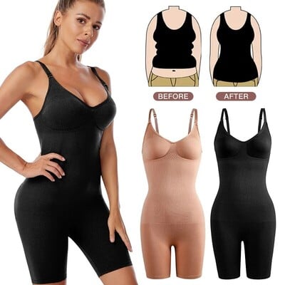 Body pentru femei Shapewear Full Body Shaper Tummy Control Slimming Theath Butt Lifter Push Up Coaps Slimmer Abdomen Shapers Corset