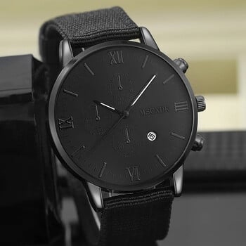 4 τμχ Quartz Watches Βραχιόλι Σετ Ρολόι Ανδρικά Επαγγελματική Μόδα Casual Αξεσουάρ ημερολογίου με στρογγυλό δείκτη