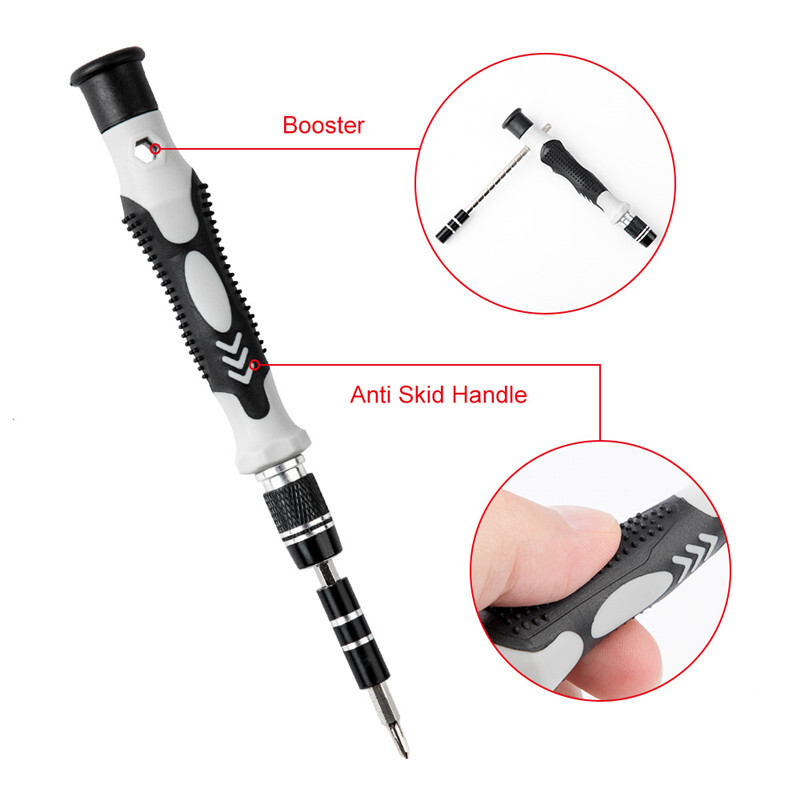 115 tk/partii Magnetkruvikeerajaotsakute komplekt Täpne mitme käsitööriista Torx kuuskantkruvikeerajad arvutitelefonide remonditööriistade karpide jaoks