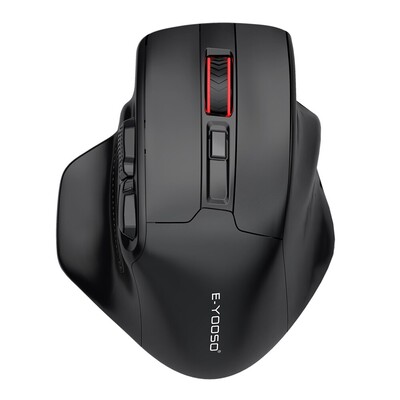 E-YOOSO X-31 USB 2.4G безжична геймърска голяма мишка за големи ръце PAW3212 4800 DPI 5 бутона за геймърски мишки Компютър Лаптоп PC
