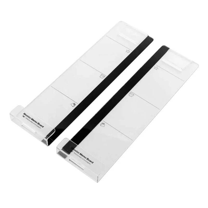 Akrüülist läbipaistev kaart kleepuvate märkmete monitor memotahvel telefonihoidja lauaarvuti korraldajatahvel Korea kirjatarbed kontoritarbed