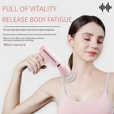 Mini pistol inteligent pentru fascia pentru relaxare musculară profundă Instrument de relaxare a colului uterin pentru masaj profesional