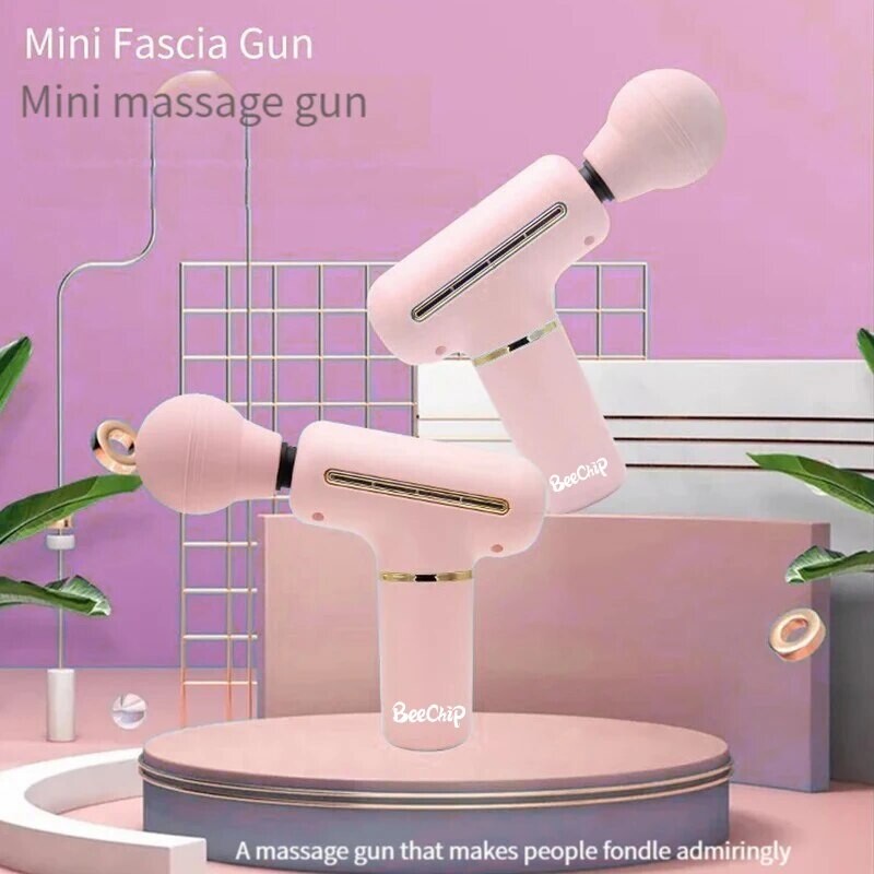 Miniintelligentne Fascia Gun süvalihaste lõdvestav professionaalne masseerija emakakaela lõdvestamiseks