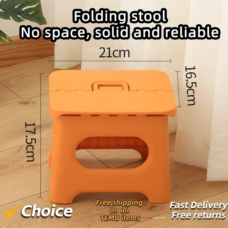 Uus täiskasvanutele mõeldud kaasaskantav kokkupandav paksendatud plastikust sadultool õuetegevuseks ja kalapüügiks