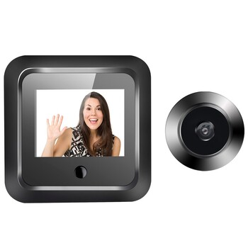 Νέα 2,4 ιντσών Peephole 120° Smart Digital Door Viewer Κάμερα Οθόνη ασφαλείας 240x320 HD Visual Doorbell 300000 Pixels Ανάλυση