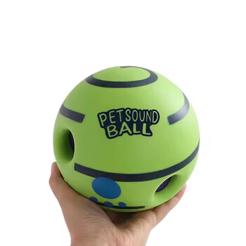 Pet Play Giggle Ball Indoor Outdoor Rolling Movement Προμήθειες εκπαίδευσης κατοικίδιων Χονδρική πώληση σκυλιών Squeaky Toy Διαδραστικά παιχνίδια για σκύλους