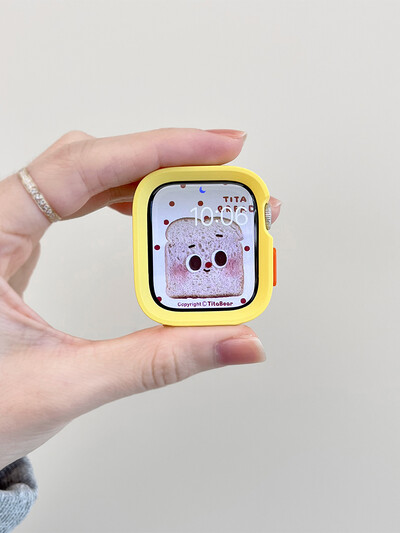 Candy silikoonümbris + rihm Apple Watchi seeriale 9 8 7 45 mm 41 mm rihm SE 6 5 4 44 mm 40 mm nailonkorrea rihm iwatch Ultra 2 49 mm