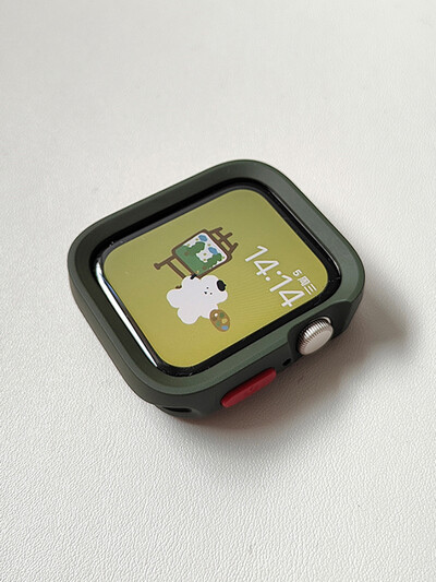 Candy silikoonümbris + rihm Apple Watchi seeriale 9 8 7 45 mm 41 mm rihm SE 6 5 4 44 mm 40 mm nailonkorrea rihm iwatch Ultra 2 49 mm