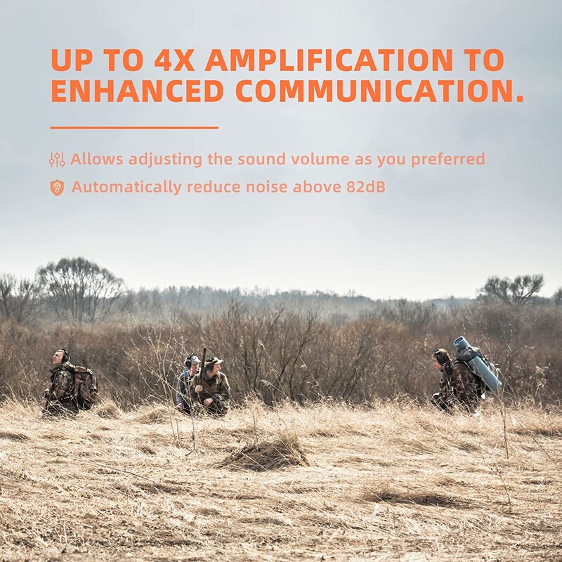 ZOHAN kõrvakaitse elektrooniline kuulmiskaitse Sparta Active Protector pildistamiseks kõrvaklapid NRR 23dB mürasummutus