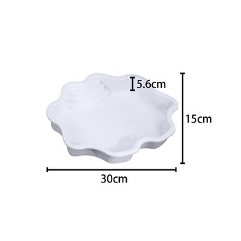 Terrarium Bowl Reptile Water Dish Ενυδρείο Στολίδι με ράμπα, Terrarium Dish Plate, Reptile Water Bowl για Χελώνα, Χελώνες