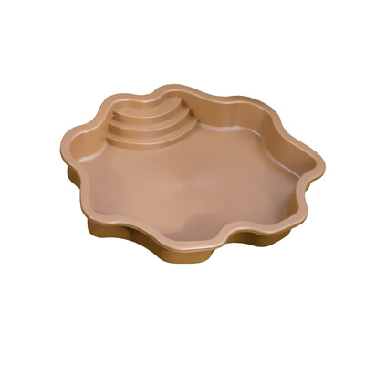 Terariumo dubuo roplių vandens indas akvariumo papuošalas su rampa, terariumo indų lėkštė, roplių vandens dubuo vėžliui, vėžliams