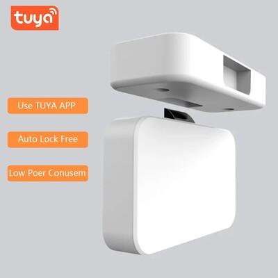 Ключалка Tuya 1 бр. Bluetooth ключалка за чекмеджета, безжичен интелигентен шкаф за сигурност Електронна ключалка Безключови невидими предпазни ключалки за шкафове