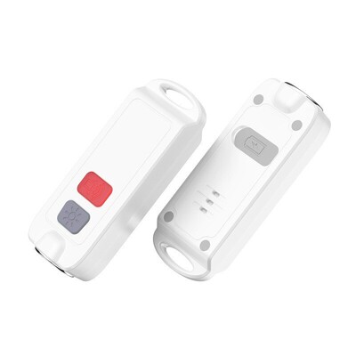 Laetav võtmehoidja alarm naistele enesekaitseks – 130 DB valjuhäälne veekindel SOS hädaolukorra ohutuse hoiatusseade koos LED-valgusega