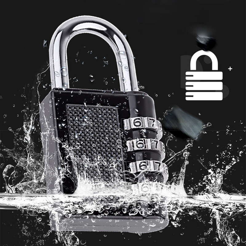 Kombinirani lokot s 4 znamenke s lozinkom Brave za kovčeg i prtljagu Metalni vodootporni lokot s lozinkom za školski ormarić Vrata ormarića za teretanu