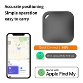 Smart Bluetooth GPS Tracker Работа с Apple Find My APP ITag Anti Lost Reminder Device MFI Rated Locator Car Key Pet Kids Finder