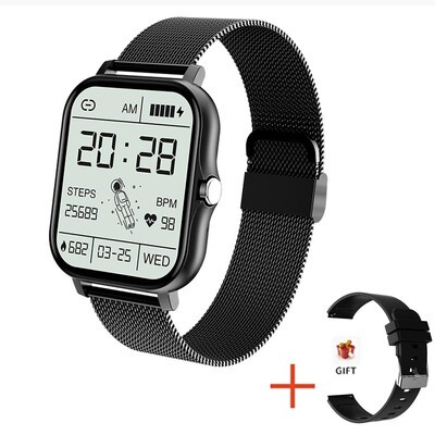 LIGE 2024 išmanusis laikrodis vyrams Moterims Dovanos su visu jutikliniu ekranu Sporto kūno rengybos laikrodžiai Bluetooth skambučiai Skaitmeninis išmanusis laikrodis Rankinis laikrodis
