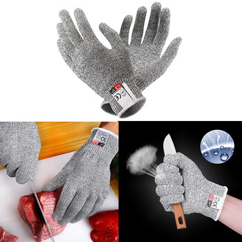 1 Pair Anti Cut Proof Gloves Κουζίνα Κηπουρική Προστατευτικά γάντια Χειροποίητος Κρεοπωλείο Γάντια Εργασίας Γάντια Γάντια Ασφαλείας