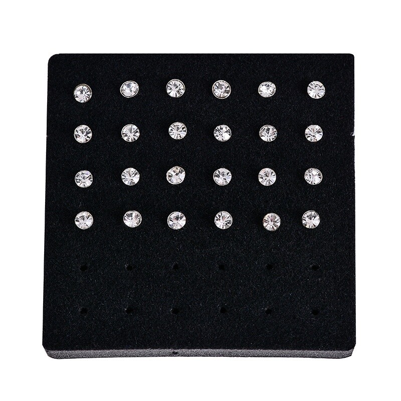 WALERV 24TK kristallist tsirkooniumoksiidist ninakinnitused naistele mitmes stiilis nina augustamine lillekroonpalliga, ninaotsa, küünte hulgimüük