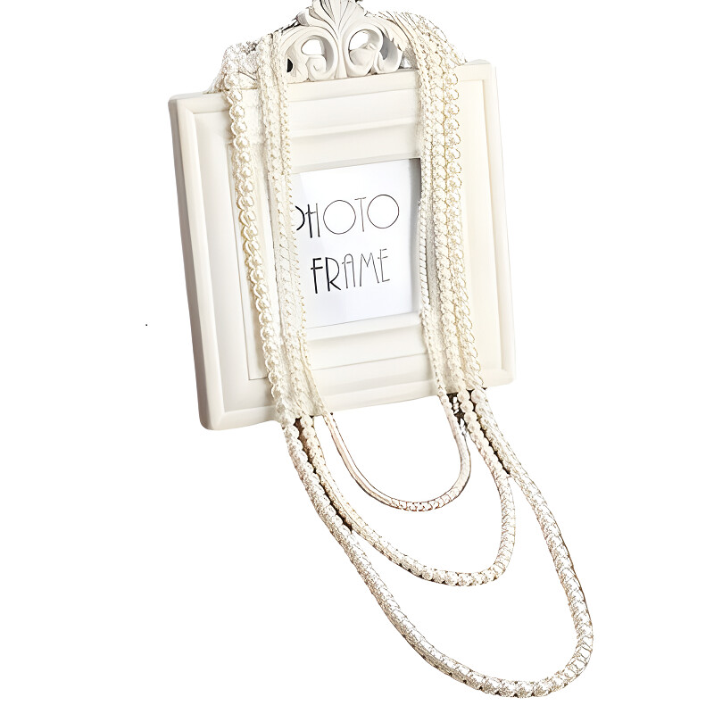 Винтидж перлена верига за тяло Шик многопластов дълъг пуловер с верига Колие за жени Корейски стил Каузални бижута Нов стил 2024