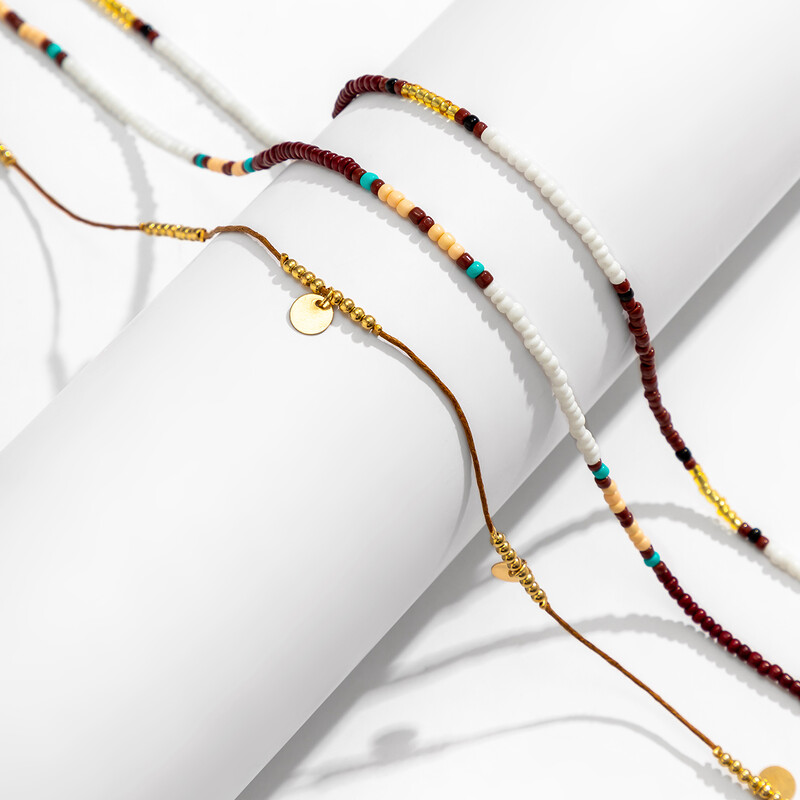 Salircon Bohemian Colored Seed Beads Beaded Waist Chain Vintage Multilayed Belly Chain Очарователни секси летни бижута за тяло