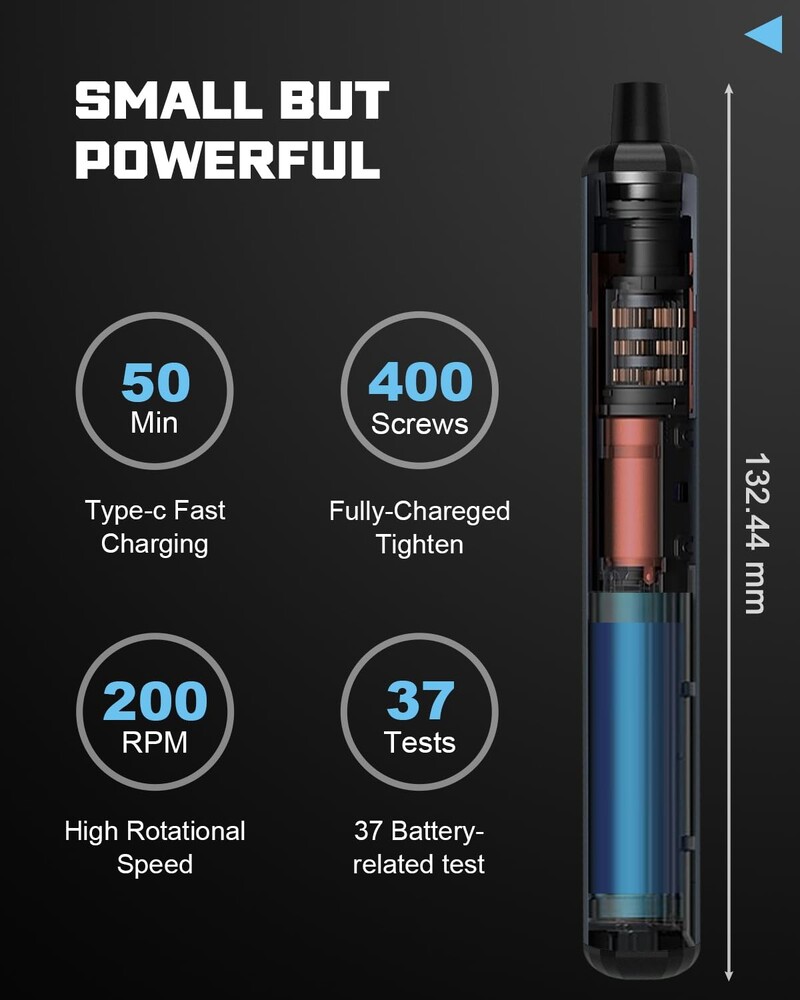 68 u 1 Set električnih odvijača 5 postavki zakretnog momenta Precizni električni alat Magnetski nastavci odvijača za iPhone naočale sat PC