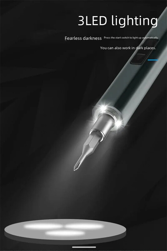 12-ühes 50-ühes elektriline kruvikeeraja komplekt Telefonimängumasin Mänguasi arvuti laadimine Kruvikeeraja Laetav juhtmevaba juhtmeta otsik