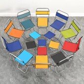 Φορητό πτυσσόμενο μικρό σκαμπό Πλάτη Μικρή καρέκλα Σκαμπό ψαρέματος εξωτερικού χώρου Ελαφρύ πτυσσόμενο σκαμπό Small Mazar