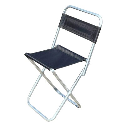 Φορητό πτυσσόμενο μικρό σκαμπό Πλάτη Μικρή καρέκλα Σκαμπό ψαρέματος εξωτερικού χώρου Ελαφρύ πτυσσόμενο σκαμπό Small Mazar