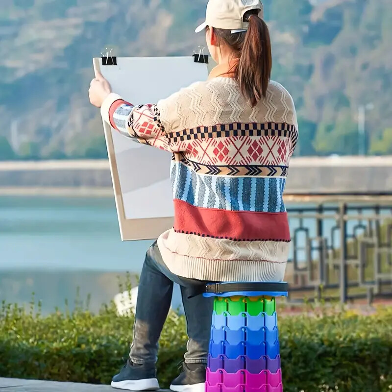 Kaasaskantav kokkupandav teleskooptool, vastupidav kokkupandav, kandevõime 400 naela.