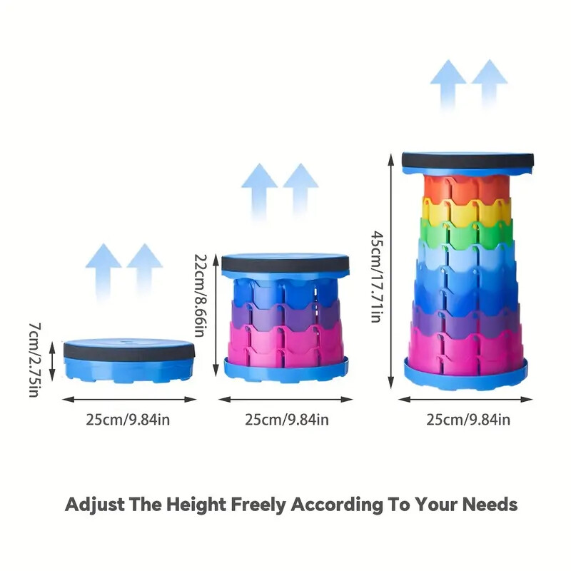Kaasaskantav kokkupandav teleskooptool, vastupidav kokkupandav, kandevõime 400 naela.