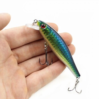 Minolulu Floating Fake Bait 8,6cm/9,3g Bionic Bait for Long Distance Fishing Fishing Decking